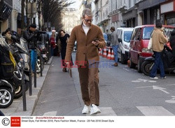 Street fashion na Tygodniu mody w Paryżu - zima 2018/19