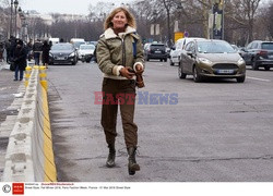 Street fashion na Tygodniu mody w Paryżu - zima 2018/19