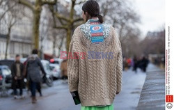 Street fashion na Tygodniu mody w Paryżu - zima 2018/19