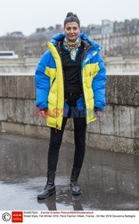 Street fashion na Tygodniu mody w Paryżu - zima 2018/19