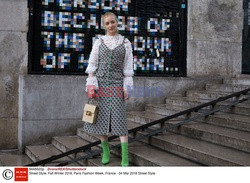 Street fashion na Tygodniu mody w Paryżu - zima 2018/19