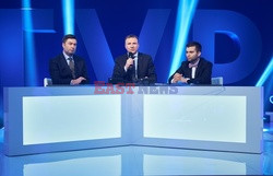 Podpisanie umowy między TVP i KnockOut Promotions