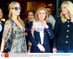 Kathy Hilton spędziła urodziny z córkami