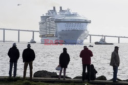 Największy pasażerski statek świata Symphony of the Seas - Sipa