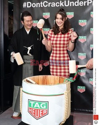 Bella Hadid na otwarciu butiku TAG Heuer Ginza 