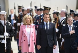 Emmanuel Macron z wizytą w USA