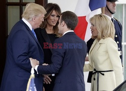 Emmanuel Macron z wizytą w USA