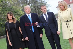 Emmanuel Macron z wizytą w USA