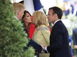 Emmanuel Macron z wizytą w USA