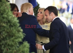 Emmanuel Macron z wizytą w USA