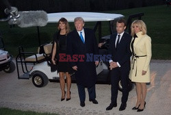 Emmanuel Macron z wizytą w USA