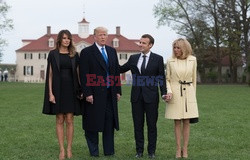 Emmanuel Macron z wizytą w USA