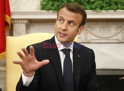 Emmanuel Macron z wizytą w USA