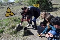 Atomowa turystyka w Czarnobylu - AFP