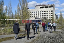 Atomowa turystyka w Czarnobylu - AFP