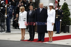 Emmanuel Macron z wizytą w USA