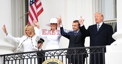 Emmanuel Macron z wizytą w USA