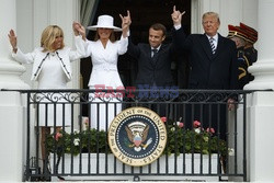 Emmanuel Macron z wizytą w USA