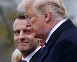 Emmanuel Macron z wizytą w USA