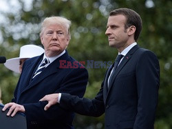 Emmanuel Macron z wizytą w USA