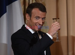 Emmanuel Macron z wizytą w USA