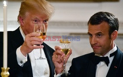 Emmanuel Macron z wizytą w USA