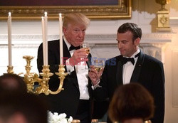 Emmanuel Macron z wizytą w USA