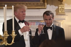 Emmanuel Macron z wizytą w USA