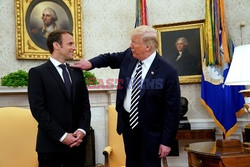 Emmanuel Macron z wizytą w USA