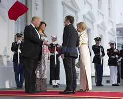 Emmanuel Macron z wizytą w USA