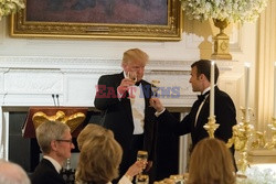 Emmanuel Macron z wizytą w USA