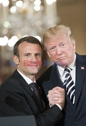 Emmanuel Macron z wizytą w USA