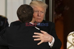 Emmanuel Macron z wizytą w USA