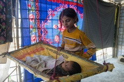 Bangladesz - obóz dla ludu Rohingya - Vu Images