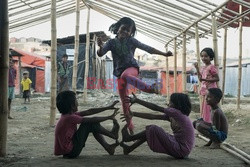 Bangladesz - obóz dla ludu Rohingya - Vu Images