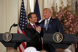 Emmanuel Macron z wizytą w USA