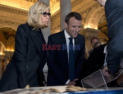 Emmanuel Macron z wizytą w USA