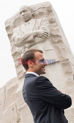 Emmanuel Macron z wizytą w USA