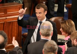 Emmanuel Macron z wizytą w USA