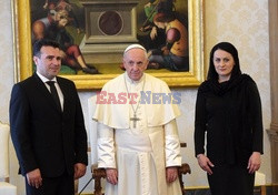 Papież Franciszek spotkał się z Bojko Borissovem i Zoranem Zaev