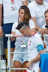 MŚ 2018 - Anna Lewandowska na trybunach