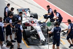 Robert Kubica na testach na torze Hungaroring