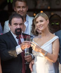 Ślub Joanny Krupy w Tyńcu