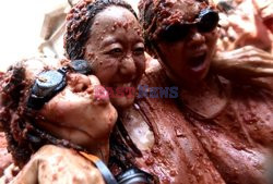 Hiszpańska Tomatina - AFP