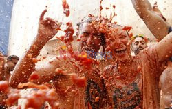 Hiszpańska Tomatina - AFP