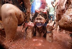 Hiszpańska Tomatina - AFP