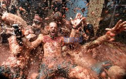 Hiszpańska Tomatina - AFP