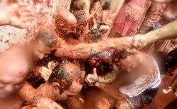 Hiszpańska Tomatina - AFP