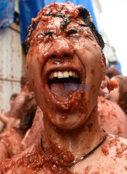 Hiszpańska Tomatina - AFP