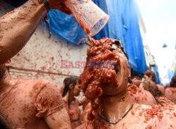 Hiszpańska Tomatina - AFP